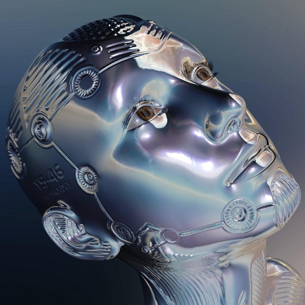 Comparativo entre Google Gemini ou Microsoft Copilot mostrando duas assistentes de IA lado a lado em uma balança