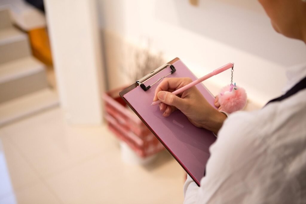 Pessoa conferindo fontes em um notebook para evitar erros no Perplexity